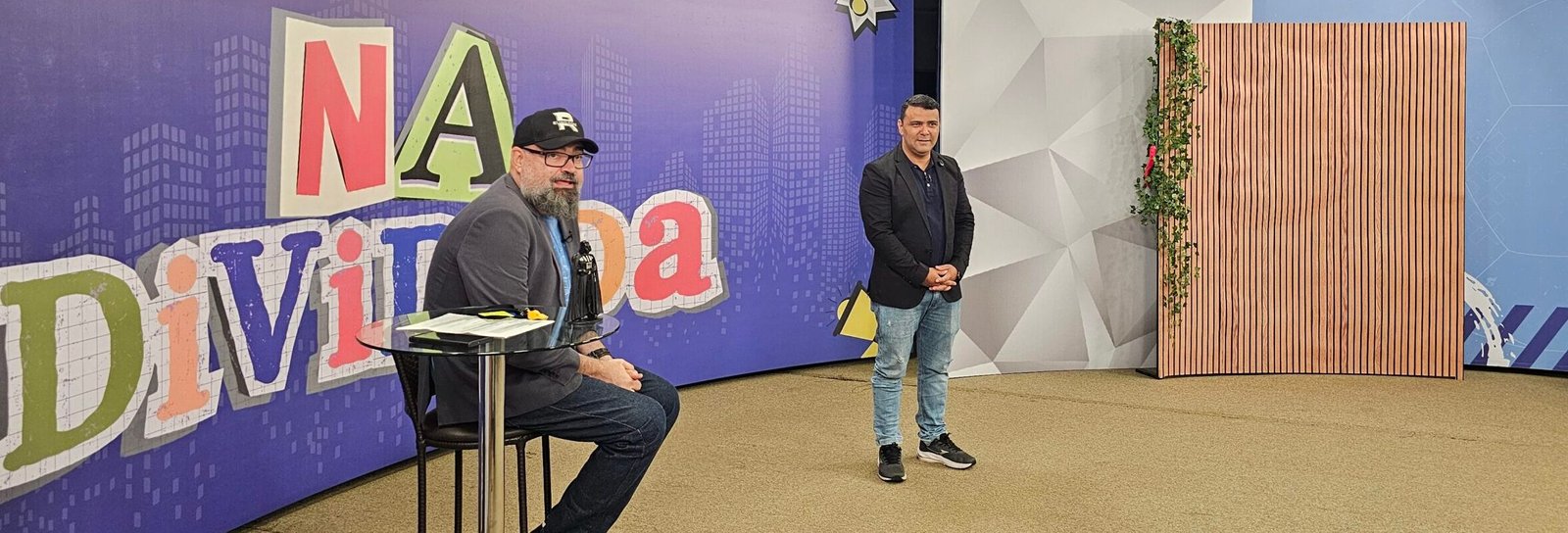 Cenário do programa Na Dividida